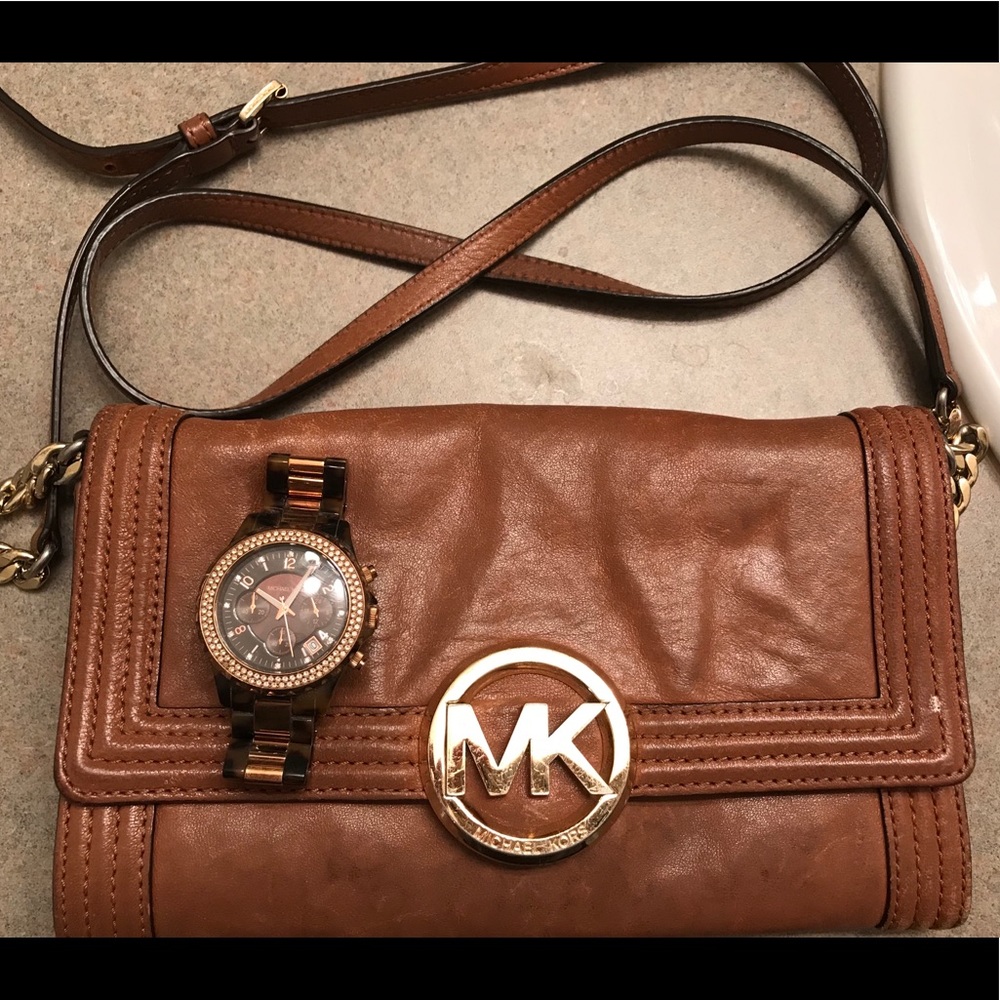 Michael Kors purse and watch